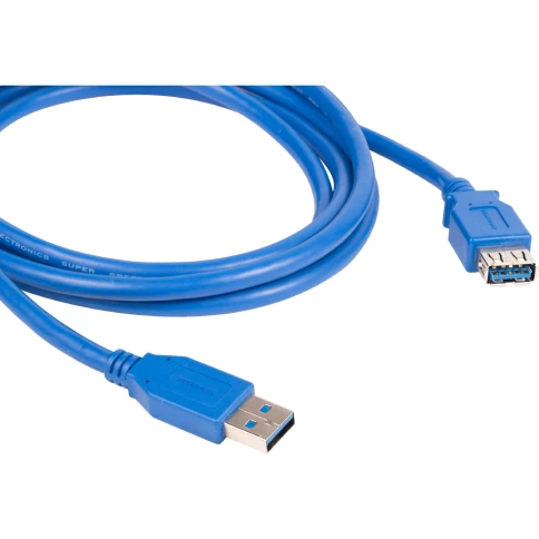 Кабель USB-A 3.0 вилка-розетка, 1,8 м фото 2
