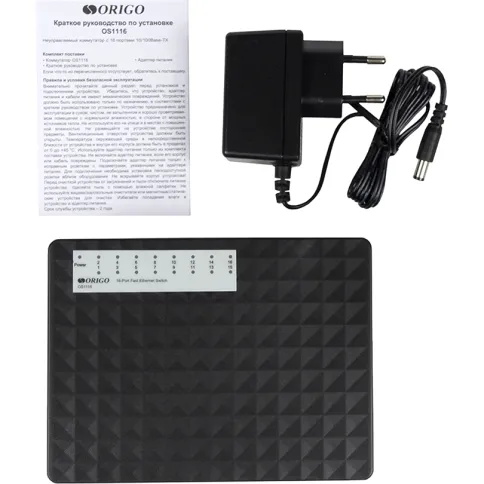 Коммутатор/ Unmanaged Switch 16x100Base-TX, plastic case фото 6