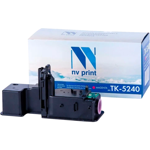 Тонер-картридж NVP NV-TK-5240 Magenta для Kyocera Ecosys P5026cdn/P фото 1