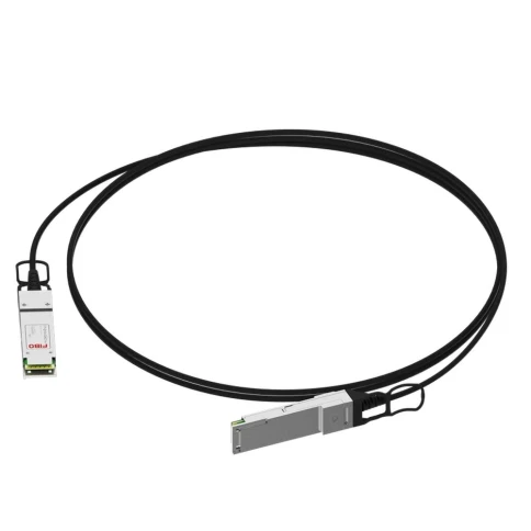Кабель/ FIBO FT-Q100-DAC1m QSFP28 to QSFP28 DAC модуль, медный кабель Belden, 1 метр фото 4