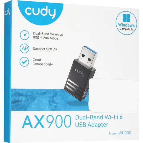 Адаптер Wi-Fi/ AX900 Wi-Fi USB Adapter, 802.11ax/ac/a/b/g/n, 600Mbps a фото 4