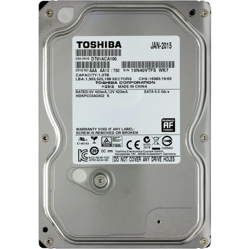 Toshiba DT01ACA100 фото 1