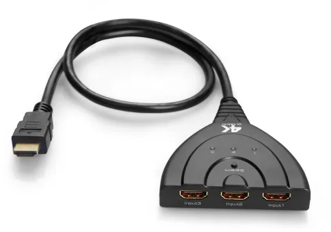 Greenconnect Переключатель Greenline HDMI 3 к 1 + USB port фото 4