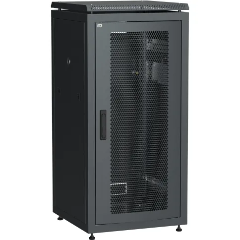ITK Шкаф сетевой 19" LINEA N 18U 600х800 мм перфорированная передняя д фото 1