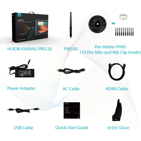Huion KAMVAS Pro 20 фото 8