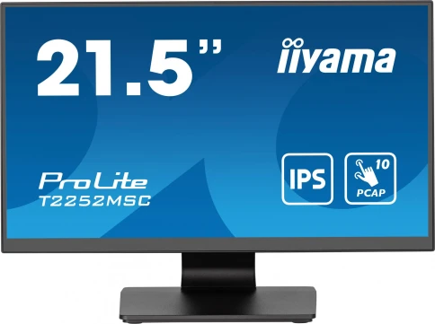 Монитор Iiyama 21.5" ProLite T2252MSC-B2 черный IPS LED 5ms 16:9 HDMI фото 1