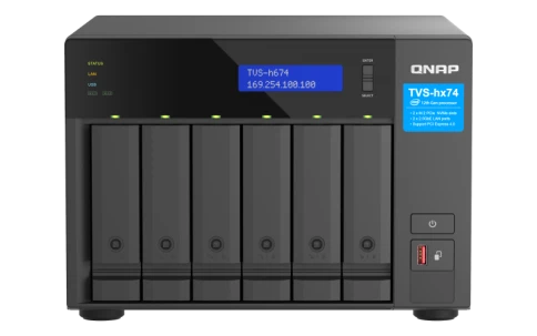 Сетевое хранилище без дисков/ ENTERPRISE QNAP TVS-h674-i5-32G QTS hero фото 1