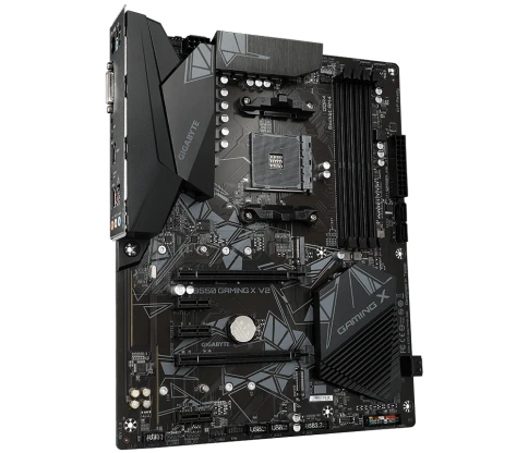Материнская плата/ MB GIGABYTE AMD B550 sAM4, 4xDDR4(128GB), DVI-D/HDM фото 3