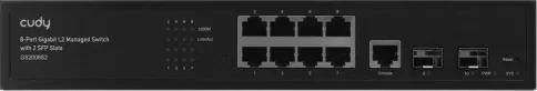 Коммутатор/ 8-Port Layer 2 Managed Gigabit Switch with 2 Gigabit SFP S фото 5
