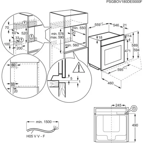 Electrolux COB8S39WZ фото 2