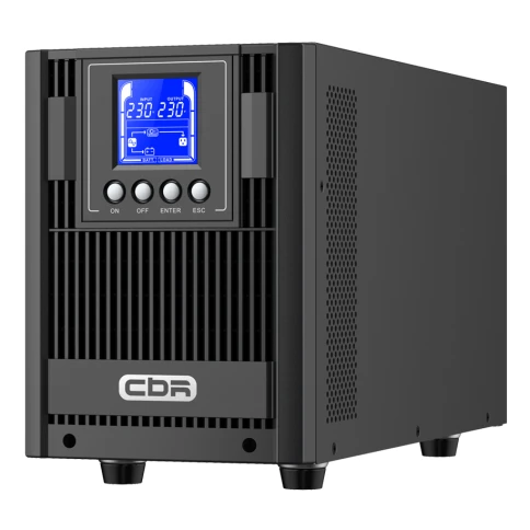 ИБП CBR ESSENCE ESN-2000C Online 2000 VA / 2000 W, Tower, 6 x C13, LCD, HID-USB, RS232, EPO, SNMP slot/ UPS CBR Online Tower фото 2