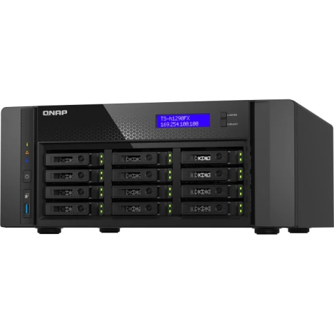 Сетевое хранилище без дисков/ Enterprise QNAP TS-h1290FX-7232P-64G12-B фото 5