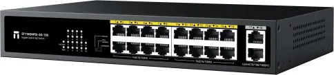 Коммутатор/ 16FE PoE+2GE Uplink PoE Switch фото 3