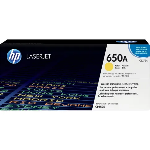 Тонер-картридж/ HP Color LaserJet CE272A Yellow Print Cartridge фото 1