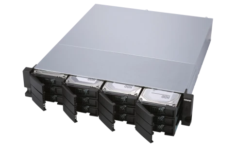 Полка расширения сетевого хранилища без дисков/ SMB QNAP TL-R1200S-RP фото 1