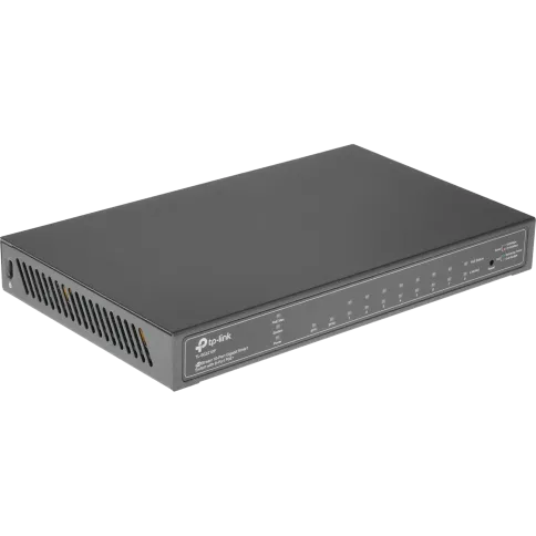 Коммутатор/ 8-port gigabit Smart PoE+ Switch with 2 SFP uplink ports,d фото 1
