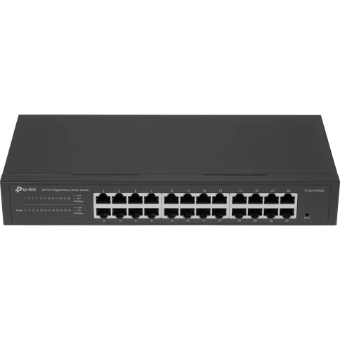 Коммутатор/ 24-Port Gigabit Easy Smart Switch, 24 10/100/1000Mbps RJ45 ports,... фото 2