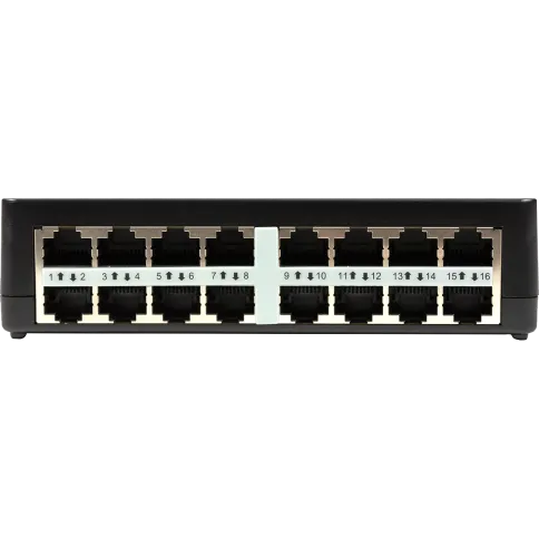 Коммутатор/ Unmanaged Switch 16x100Base-TX, plastic case фото 1