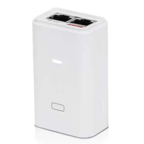 Блок питания/ Ubiquiti 24v, .5A Giga POE, white, EU фото 2