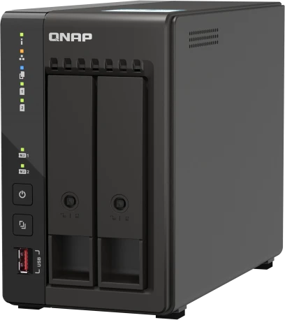 Сетевое хранилище без дисков/ SMB QNAP TS-253E-8G NAS, 2-tray w/o HDD. фото 8