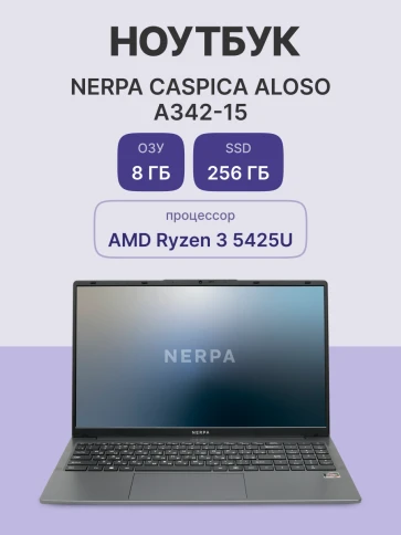 Ноутбук/ Ноутбук NERPA CASPICA ALOSO A342-15 (15.6" IPS/1920x1080/AMD фото 6