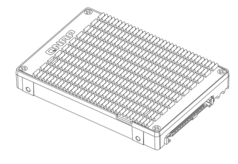 Адаптер/ QNAP QDA-U2MP Drive adapter, 2.5 "U.2 (SFF-8639) SSD. For two фото 4
