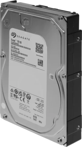Жесткий диск/ HDD Seagate SAS 6Tb Exos 7E10 7200 12Gb/s 256Mb  (clean фото 4