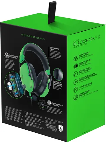 Razer Blackshark V2 X - Green фото 6