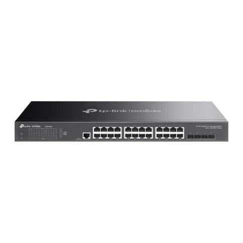 Коммутатор/ TP-Link JetStream™ 24-port Pure-Gigabit L2+ Managed Switch фото 2