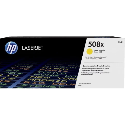 Тонер-картридж/ HP 508X High Yield Yellow Original LaserJet Toner Cart фото 1