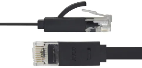 Greenconnect RJ45(m) - RJ45(m) Cat. 6 U/UTP PVC 0.25м чёрный фото 5