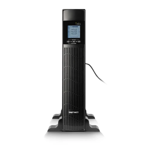 ИБП UPS DATA 3kVA линейно-интерактивный SIN, мощность 3000/2400 ВА/Вт, стоечный/напольный, LCD дисплей, IEC C13 - 6 шт., Shuko CEE7/4 - 1 шт. фото 1