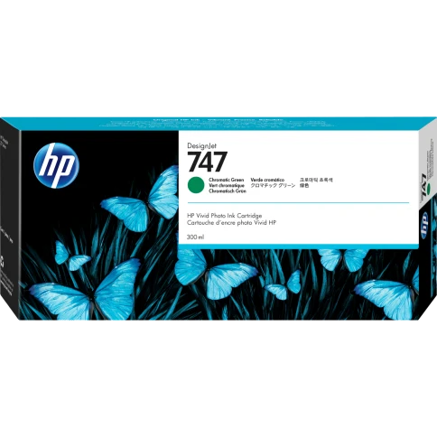 Картридж/ HP 747 300-ml Chromatic Green Ink Cartridge фото 1