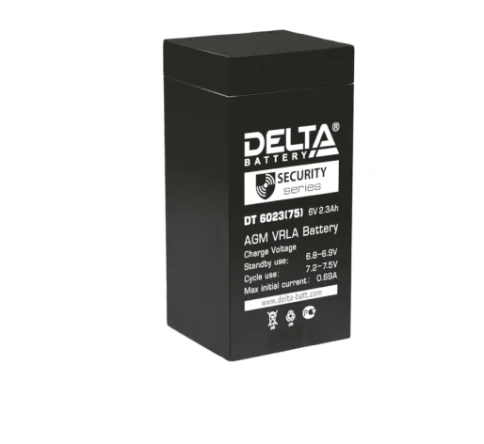 АКБ Delta DT 6023 (75) (6V, 2,3Ah) фото 1