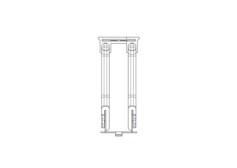 Horizontal cable organizer Systeme Electric, Excelente series, 1U, pla фото 12