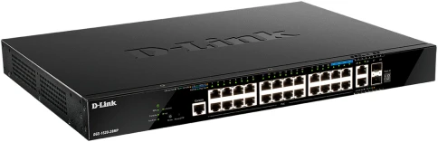 Коммутатор/ DGS-1520-28MP Managed L3 Stackable Switch 20x1000Base-T PoE, 4x2.5GBase-T PoE,... фото 2