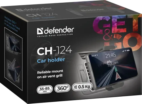 Автомобильный держатель Defender CH-124 55-90 мм фото 11