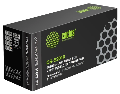 Картридж лазерный Cactus CS-S2010 ML-2010D3 черный (3000стр.) для S фото 1
