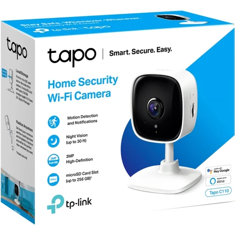 Камера видеонаблюдения IP внутренняя Tp-Link Tapo C110 фото 2