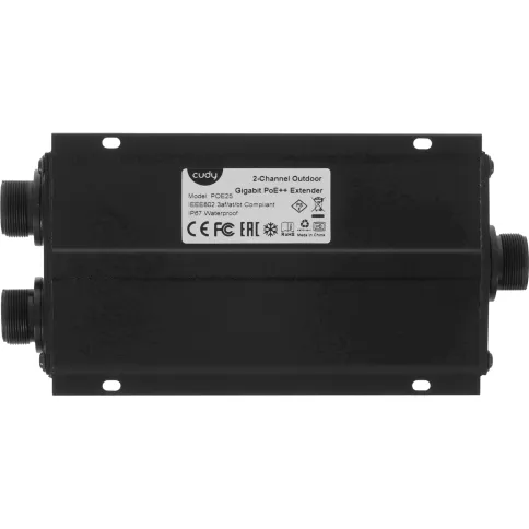 Уличный удлинитель PoE/ 2-Channel Gigabit PoE++ Outdoor Waterproof Ext фото 4