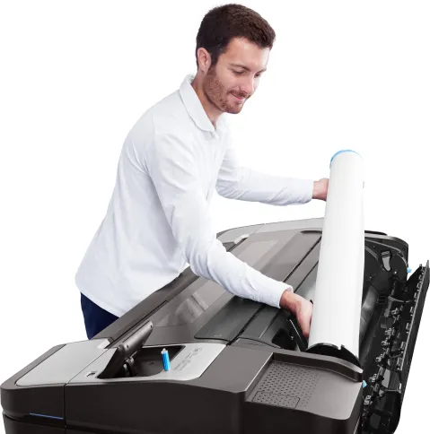 HP DesignJet T1700dr 44-in Printer фото 4