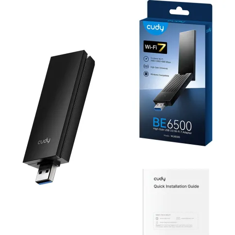 Адаптер Wi-Fi/ BE6500 Tri-Band Wi-Fi7 USB 3.0 Adapter фото 5