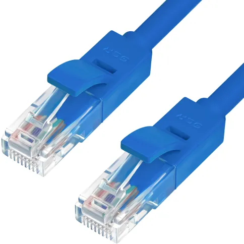 Greenconnect RJ45(m) - RJ45(m) Cat. 5e U/UTP PVC 3м синий фото 2