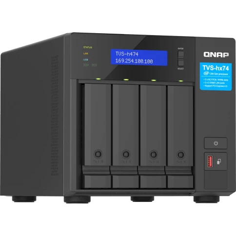 Сетевое хранилище без дисков/ ENTERPRISE QNAP TVS-h474-PT-8G QTS hero фото 7