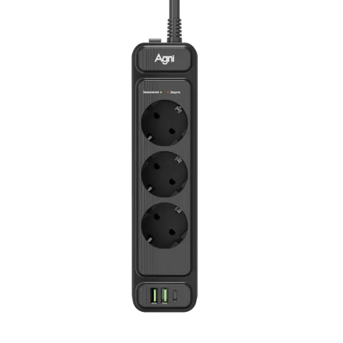 AGNI TP-FS3U3E-PD-2m-black фото 1