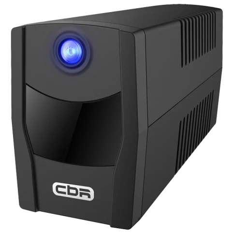 Башенный линейно-интерактивный ИБП/ ИБП CBR [QTM-650T-4I-LCUC] Line Interactive  650VA/360W 7Ah12V 4 x С13, HID-USB, RJ45/11 фото 1