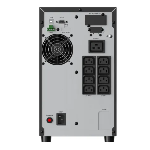 ИБП CBR ESSENCE ESN-2000C Online 2000 VA / 2000 W, Tower, 6 x C13, LCD фото 3