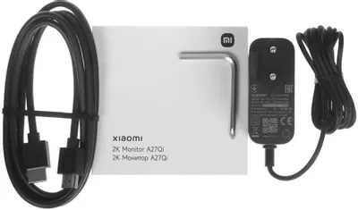 Монитор Xiaomi 27" A27Qi 2026 черный IPS LED 6ms 16:9 HDMI матовая 130 фото 15