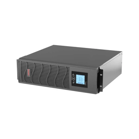 Линейно-интерактивный ИБП ДКС серии Info Rackmount Pro, 2000 ВА/1600 Вт,1/1, EPO, USB, RJ45, 6xIEC C13, Rack 3U, SNMP/AS400 slot, 3x9Aч фото 1