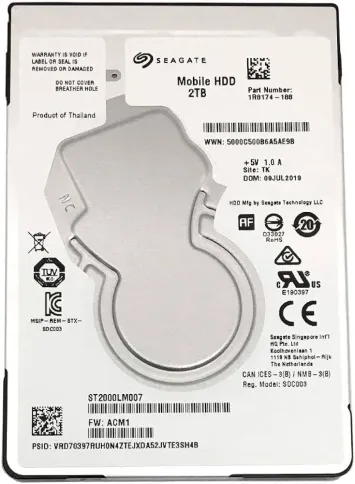 Seagate ST2000LM007 фото 1